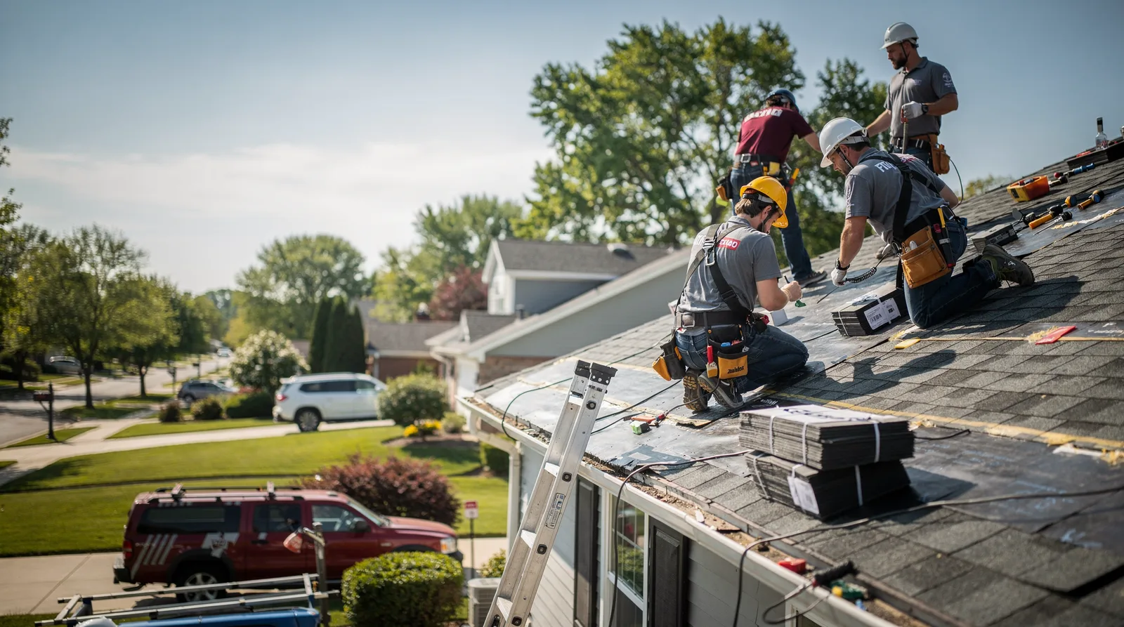 Roof Repair in Dalton City, IL around you